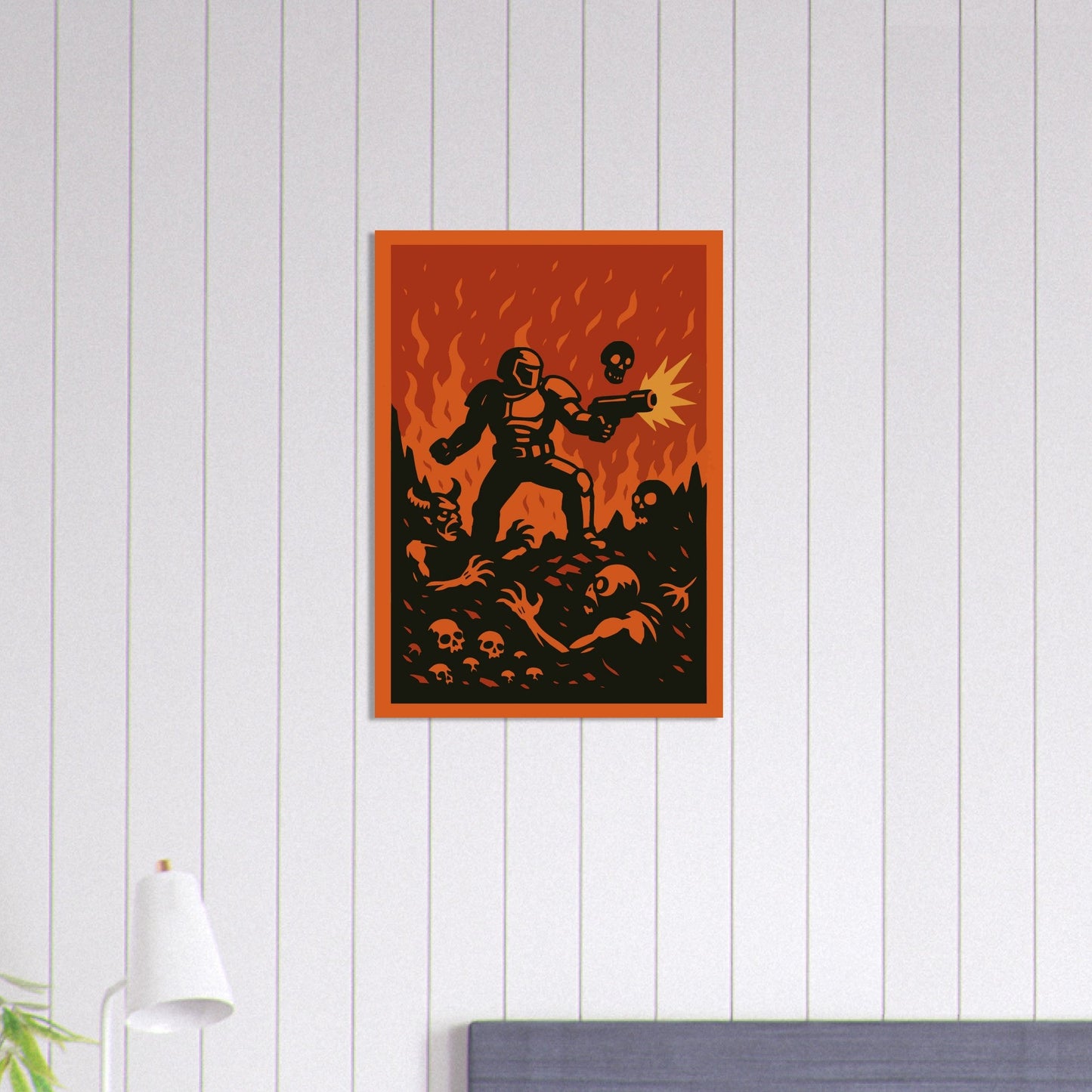 Gaming 'Slayer' - Premium Matte Paper Poster