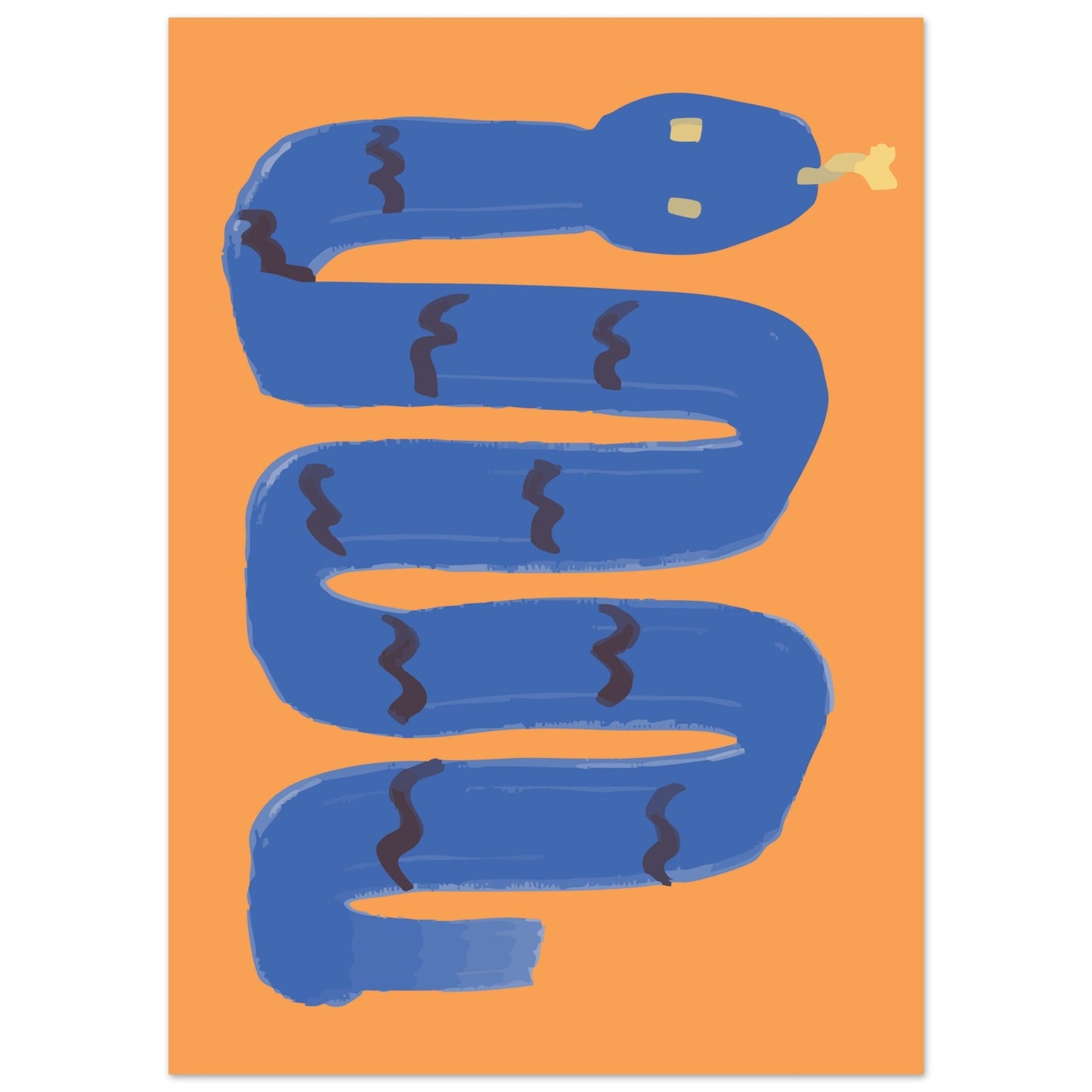 Animals 'I'm a Snake' - Premium Matte Paper Poster