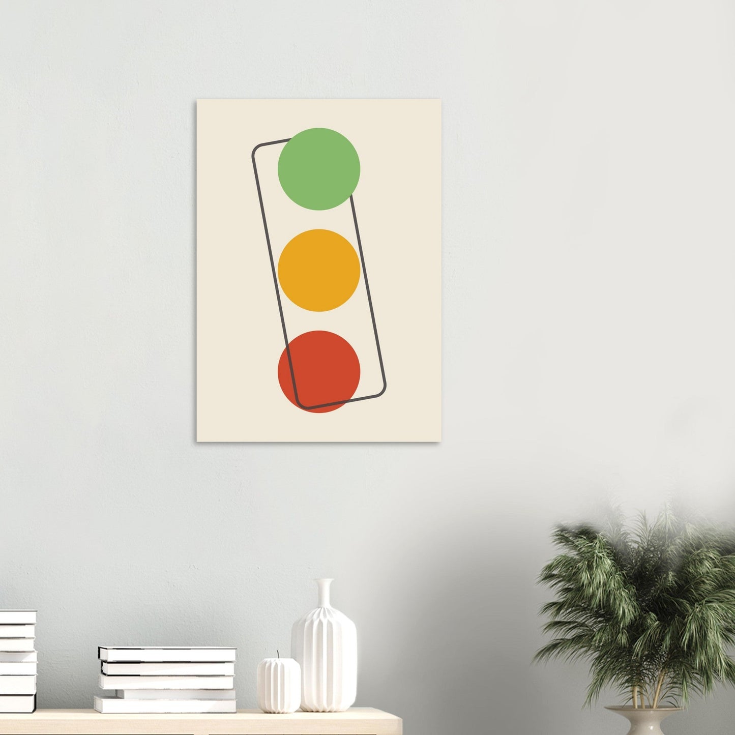 Sign 'The Lights' - Premium Matte Paper Poster