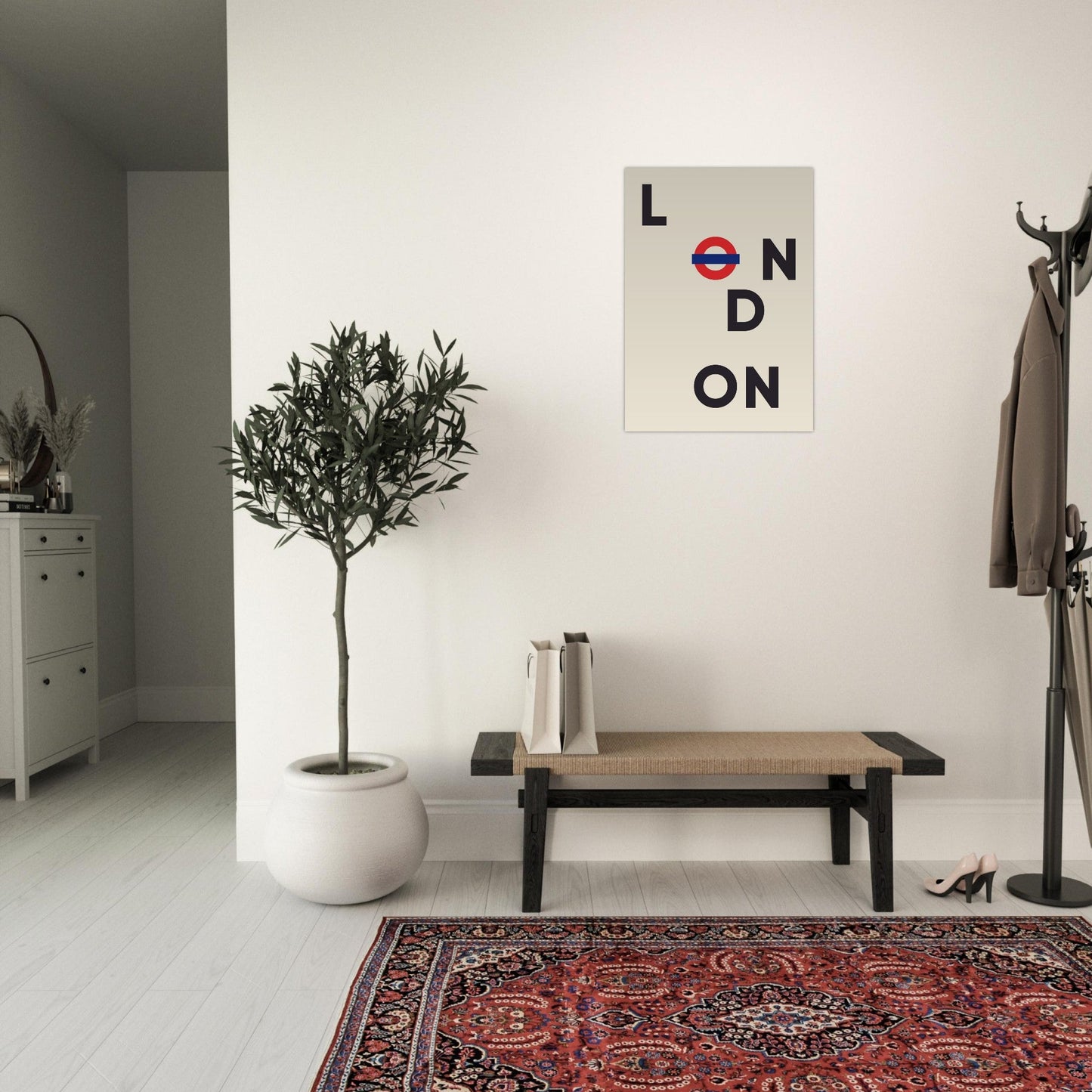 Cities/ Places 'London' - Premium Matte Paper Poster