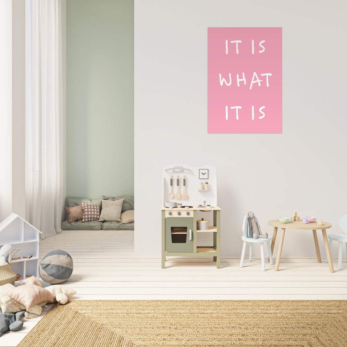 It is what it is - Premium Matte Paper Poster