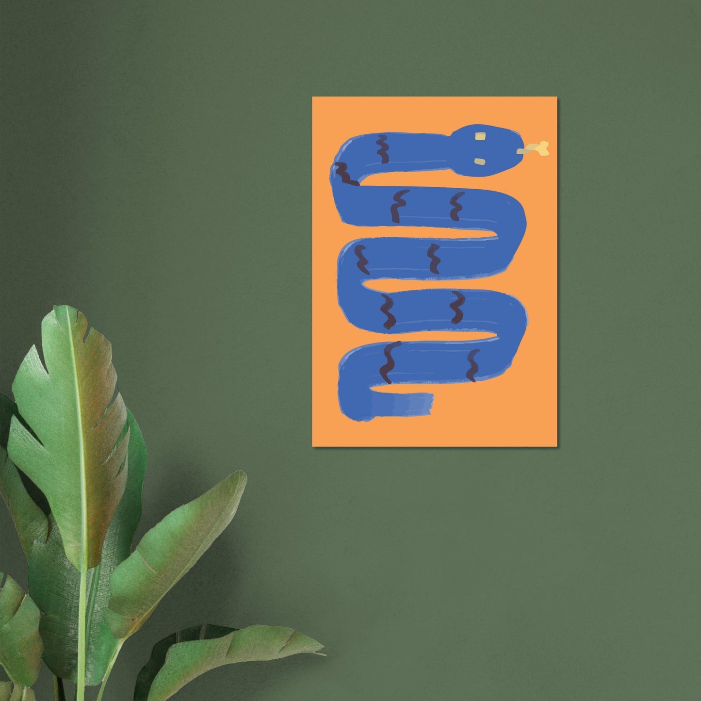 Animals 'I'm a Snake' - Premium Matte Paper Poster