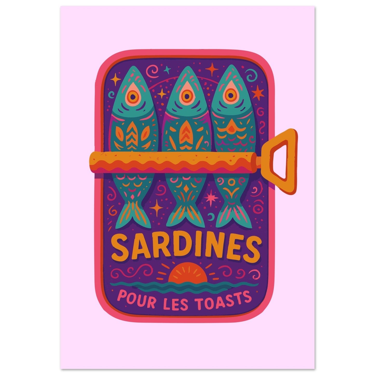 Food 'Sardines' - Premium Matte Paper Poster