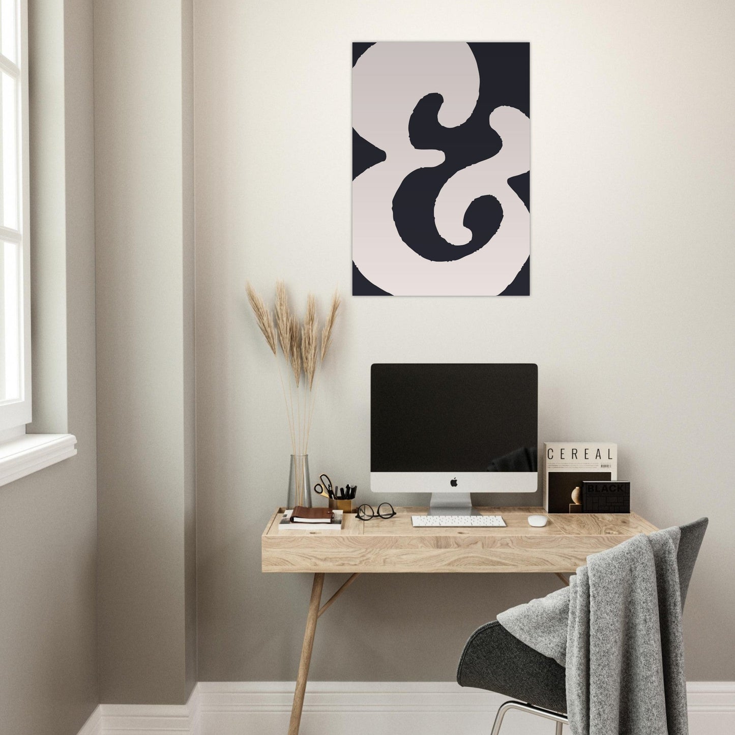 Sign '&' - Premium Matte Paper Poster