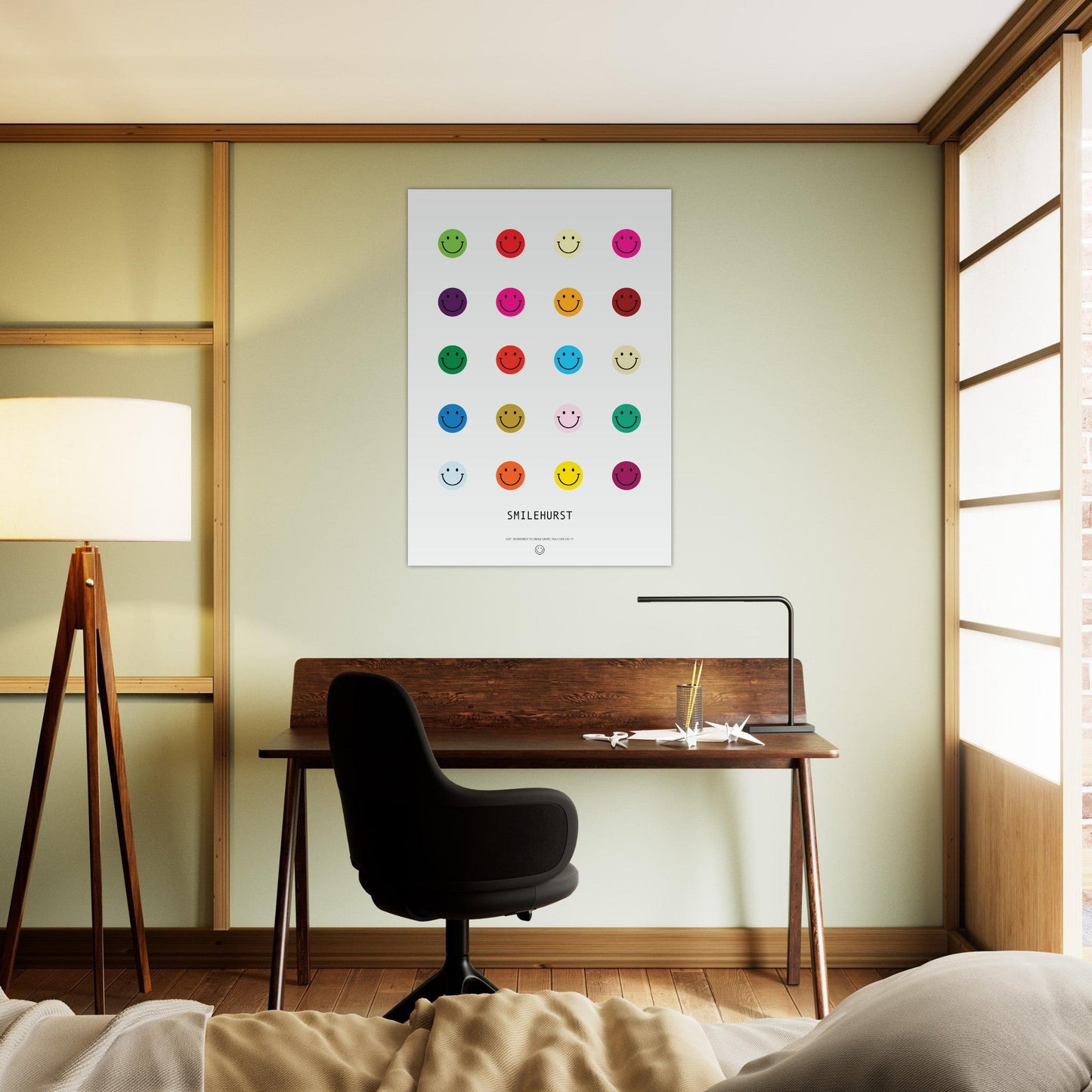Colours 'Smilehirst' - Premium Matte Paper Poster