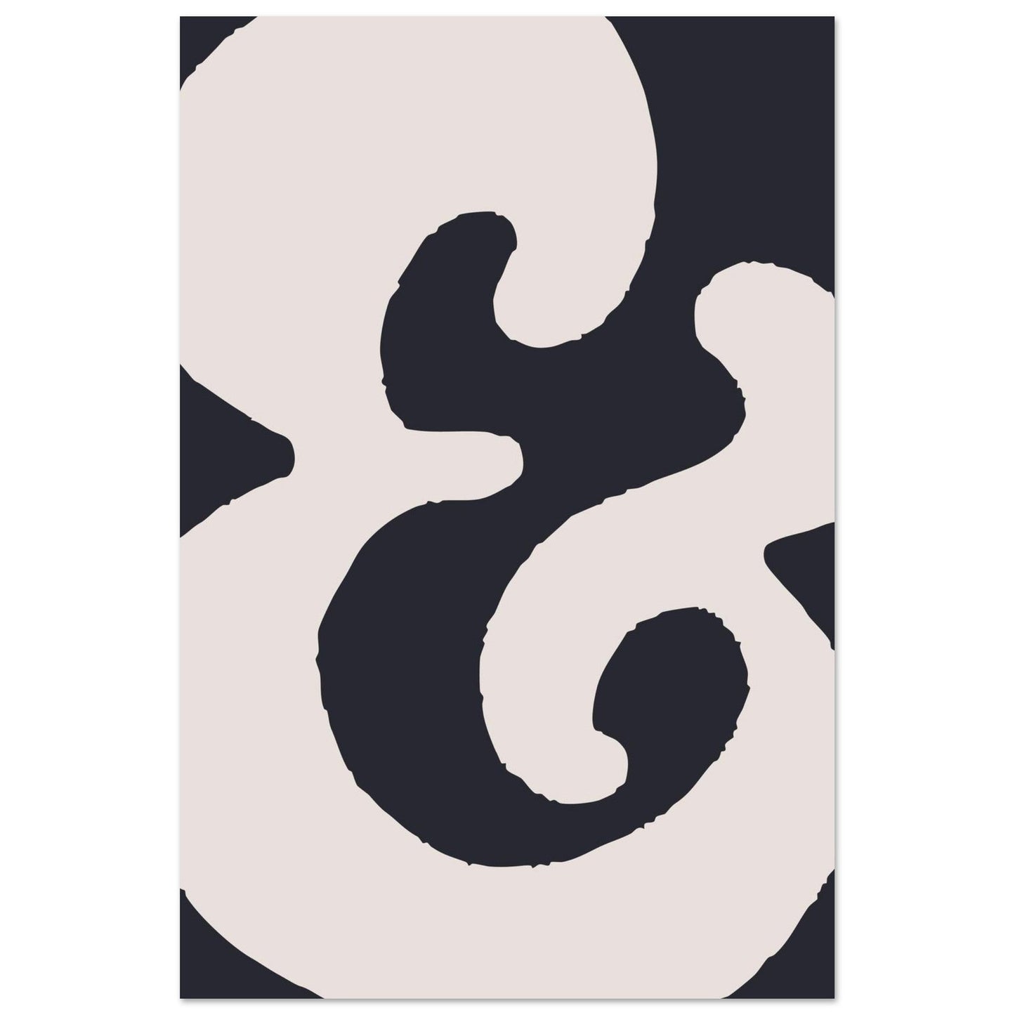 Sign '&' - Premium Matte Paper Poster
