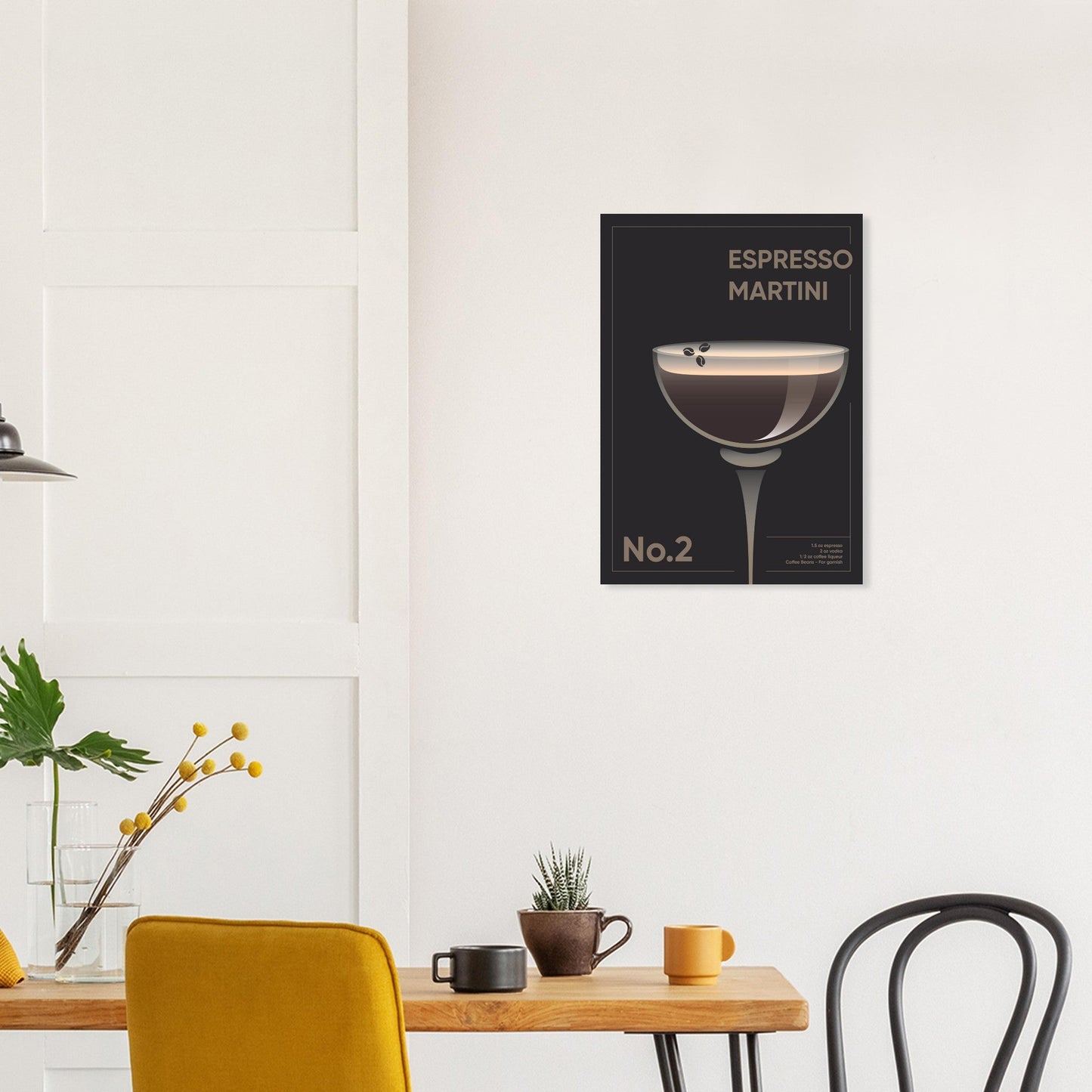 Cocktail 'Espresso Martini' - Premium Matte Paper Poster