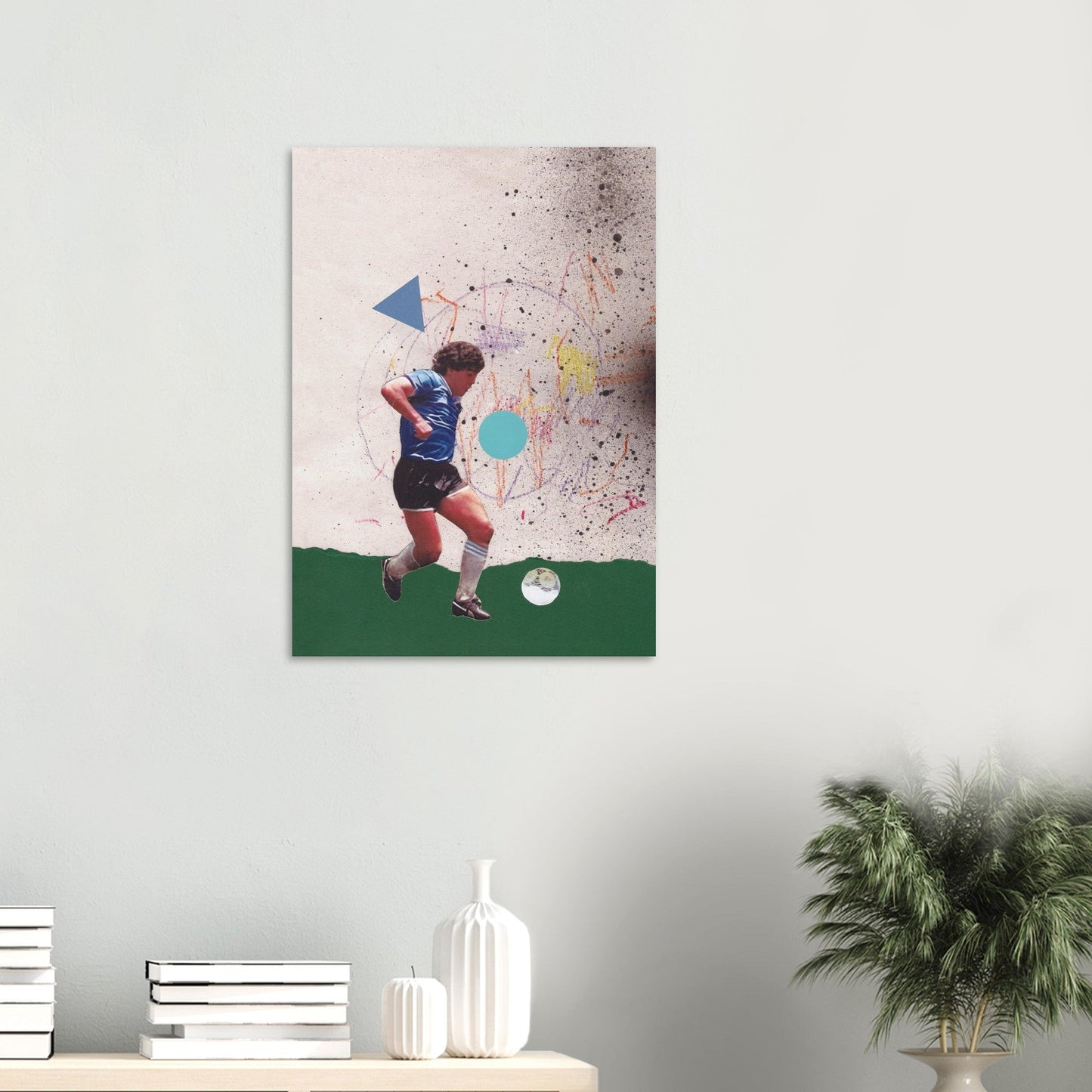 Ed Dickinson 'Football' - Premium Matte Paper Poster