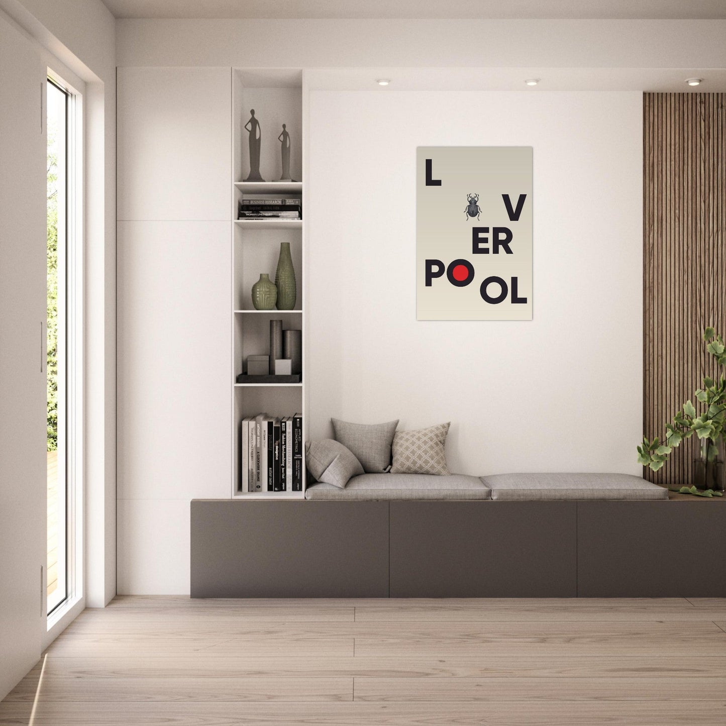 Cities/ Places 'Liverpool' - Premium Matte Paper Poster