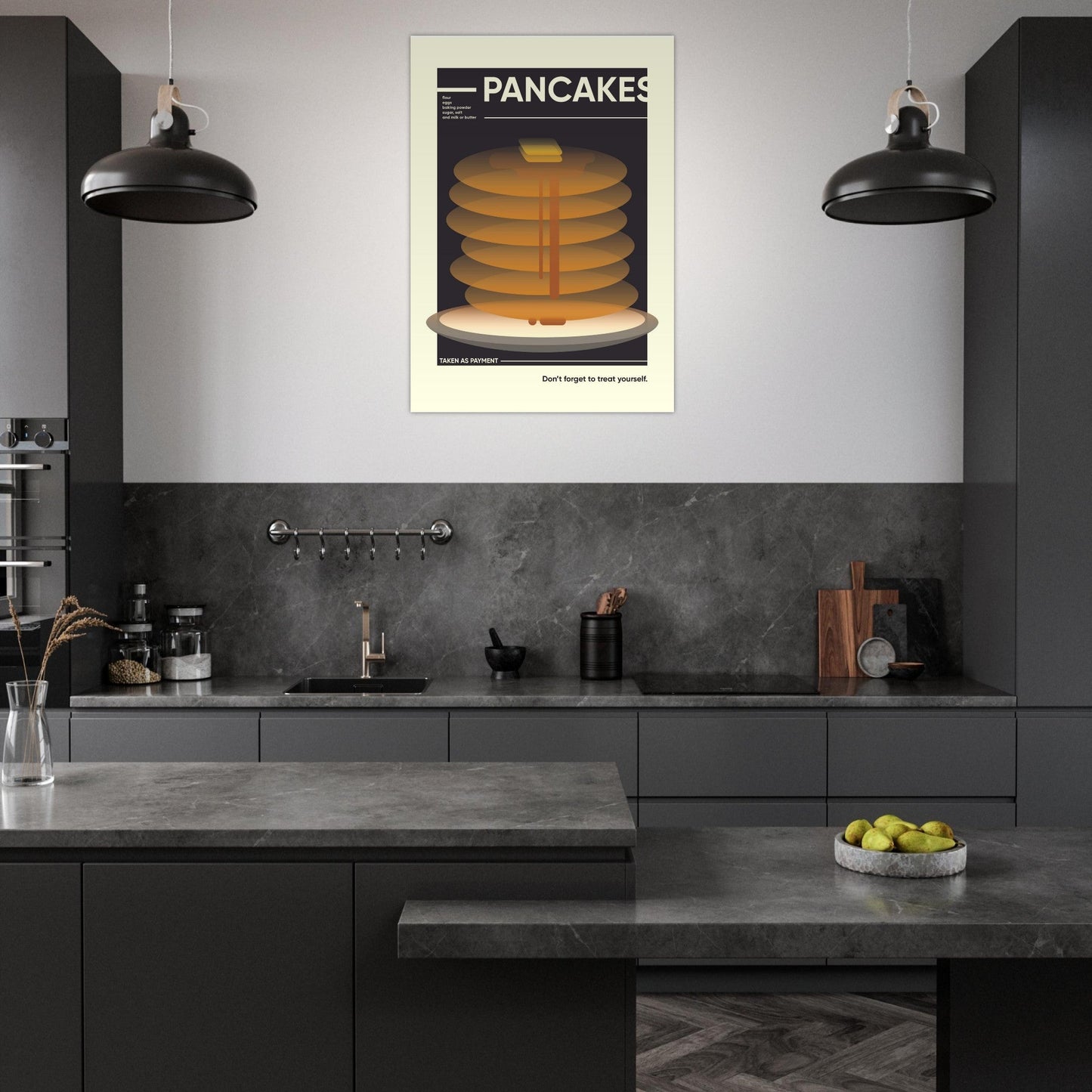 Pancakes - Premium Matte Paper Poster