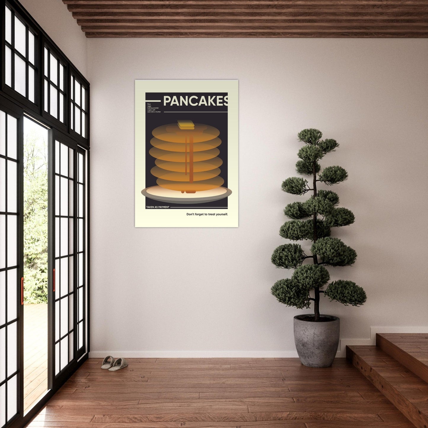 Pancakes - Premium Matte Paper Poster