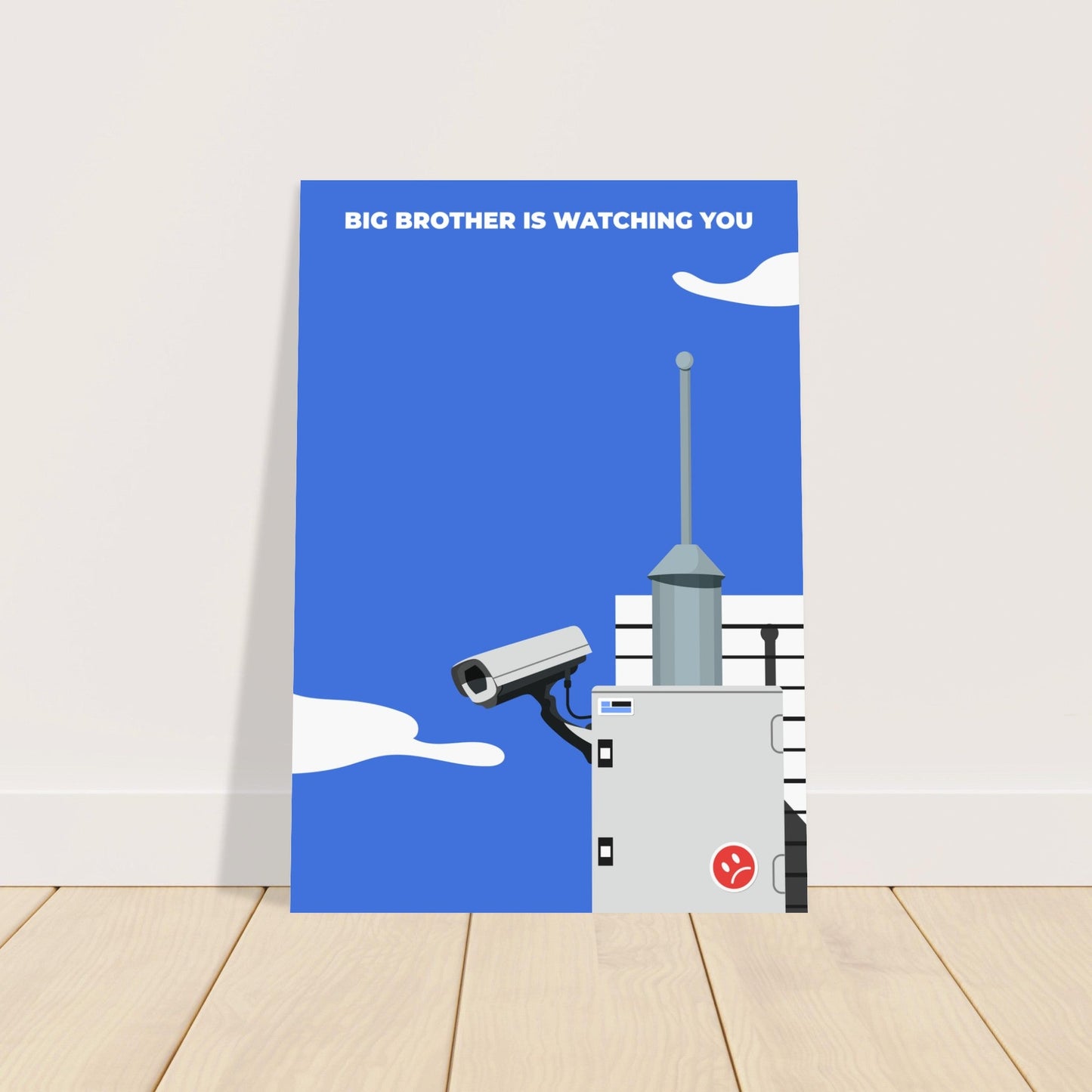 'Big Brother Is Watching You' - Premium Matte Paper Poster