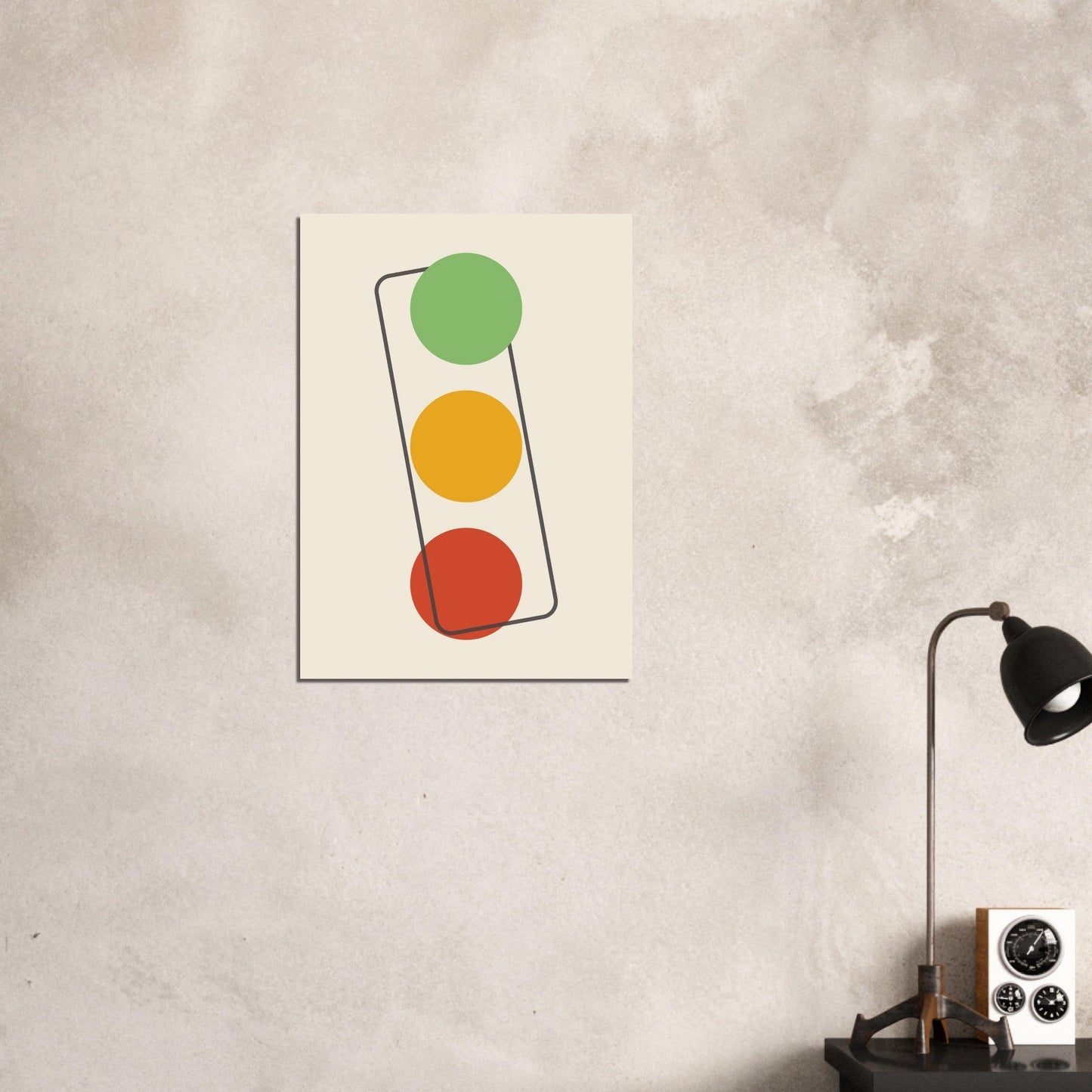 Sign 'The Lights' - Premium Matte Paper Poster