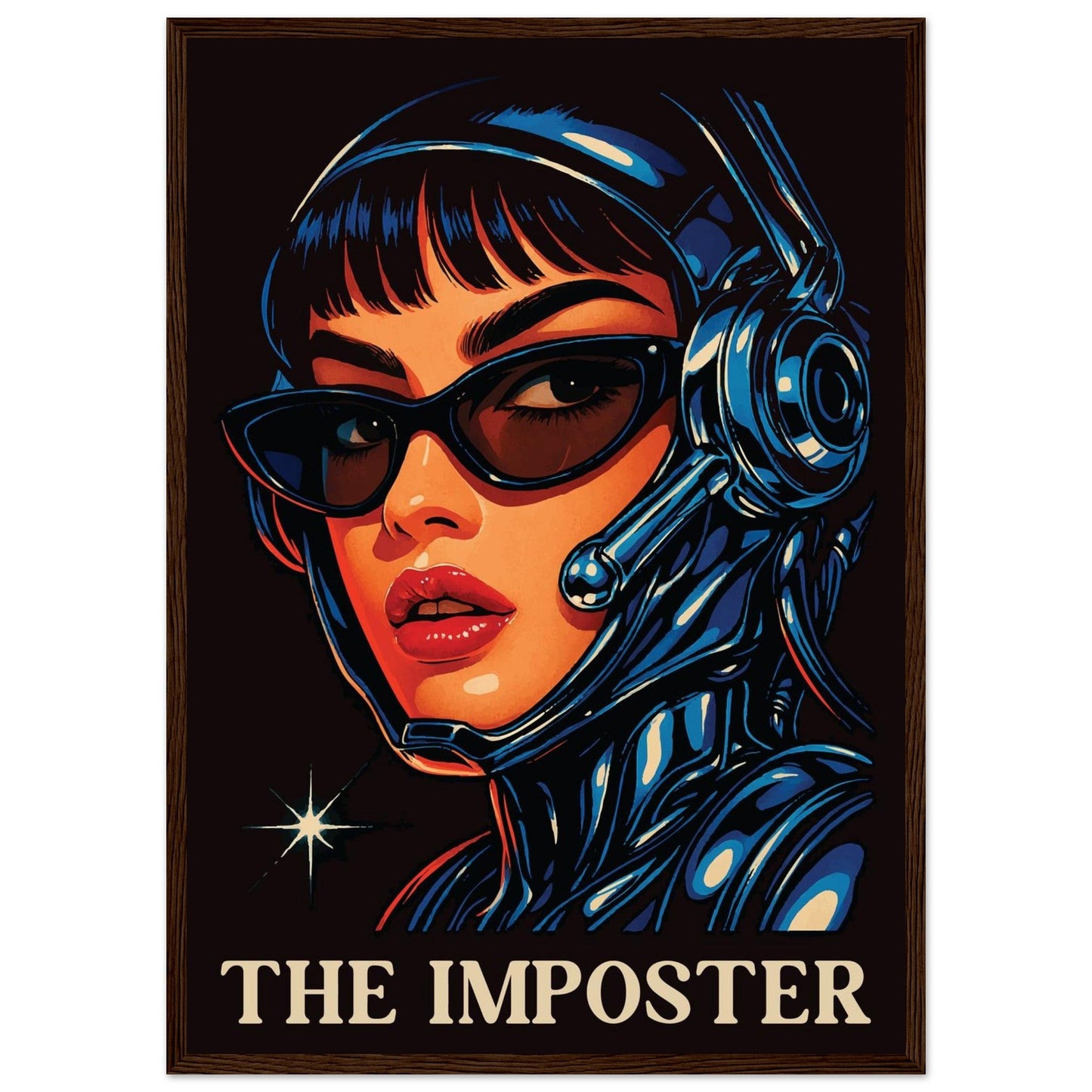 The Imposter   - Premium Matte Paper Wooden Framed Poster