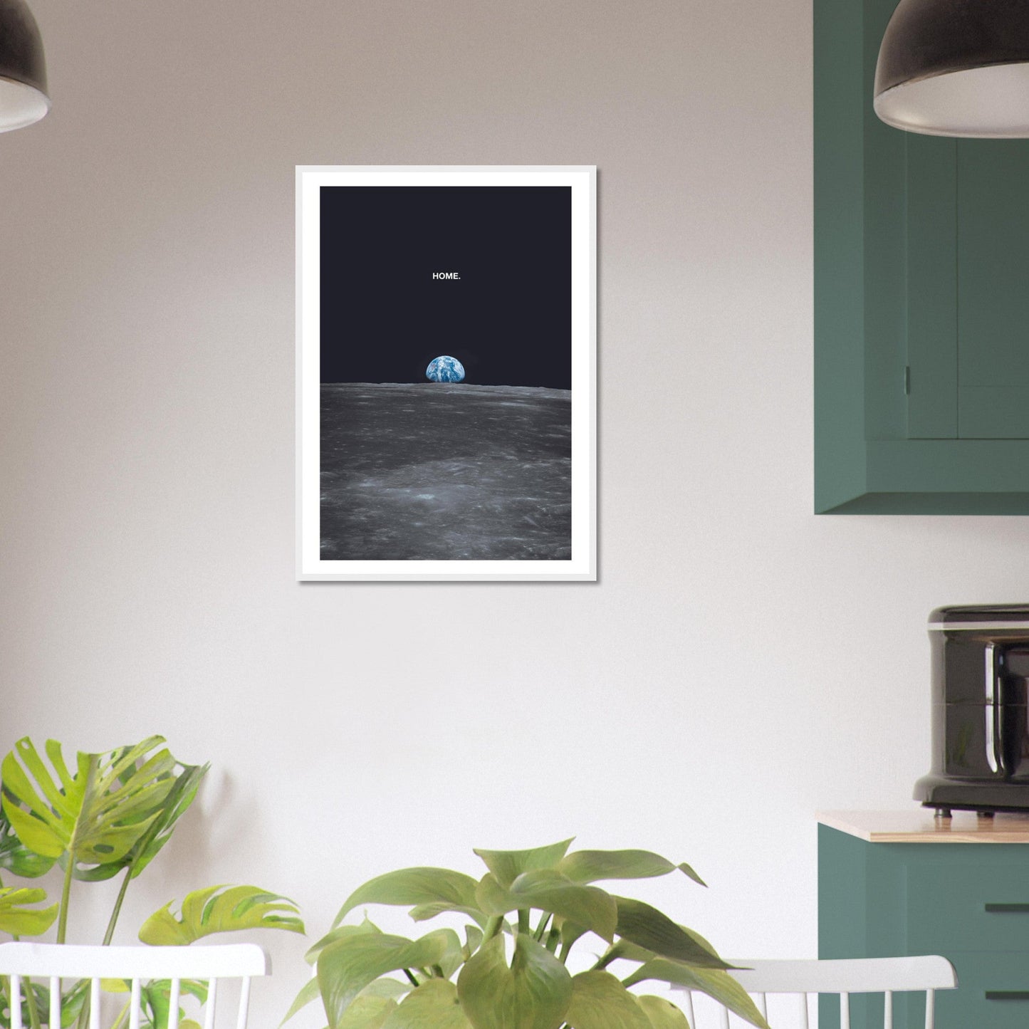 Ed Dickinson 'HOME' - Premium Matte Paper Wooden Framed Poster