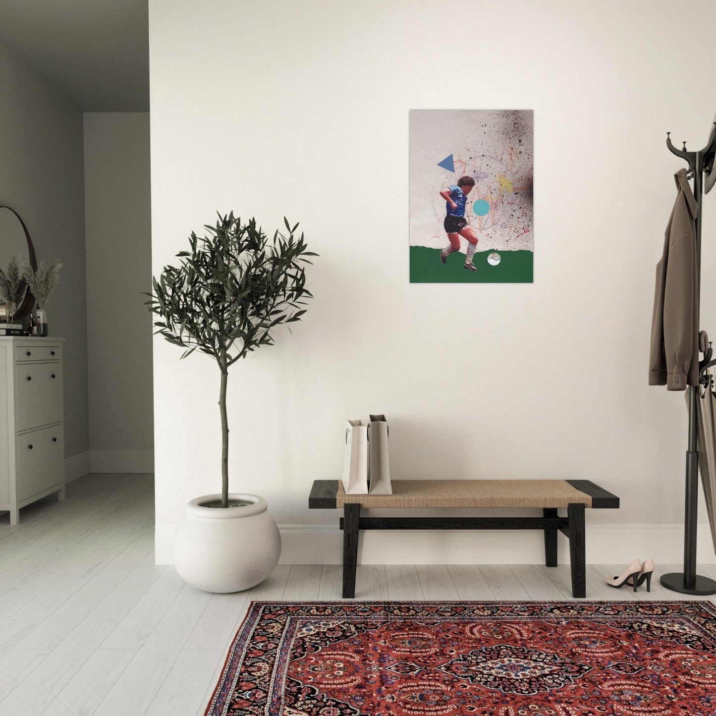 Ed Dickinson 'Football' - Premium Matte Paper Poster