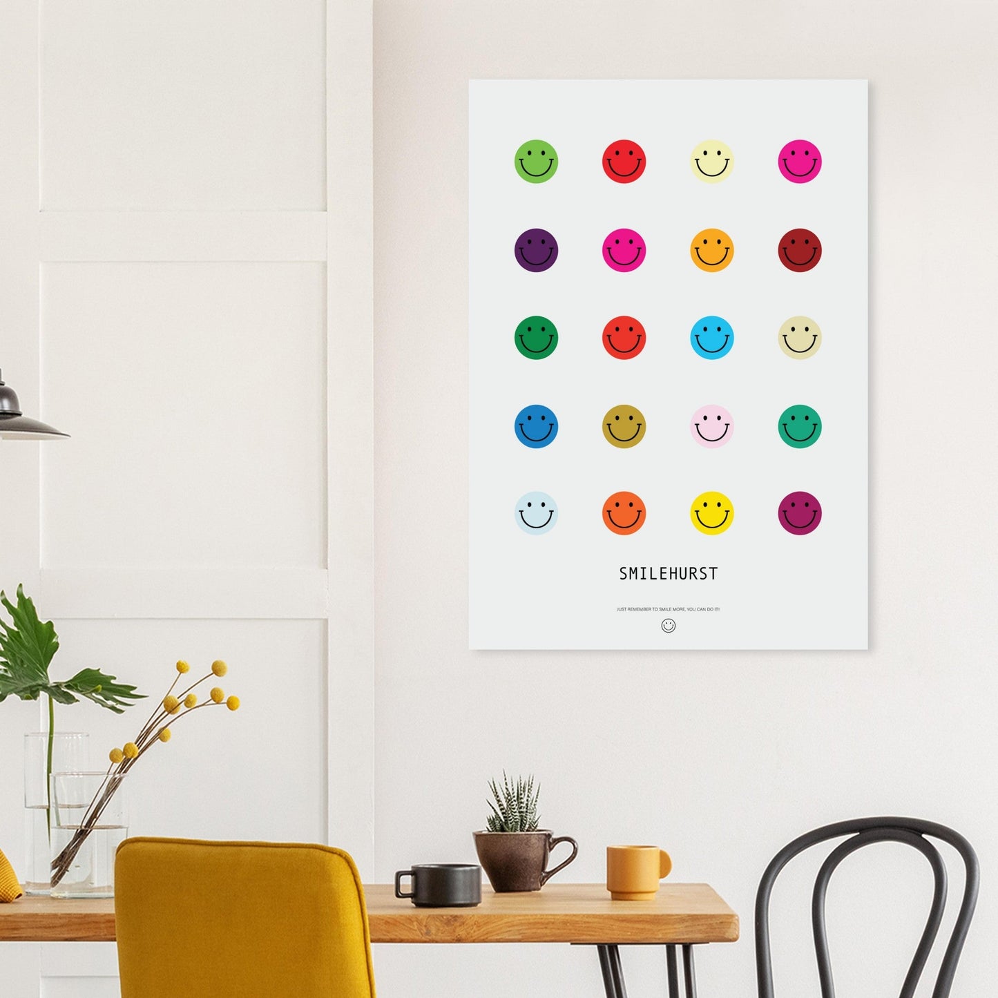 Colours 'Smilehirst' - Premium Matte Paper Poster