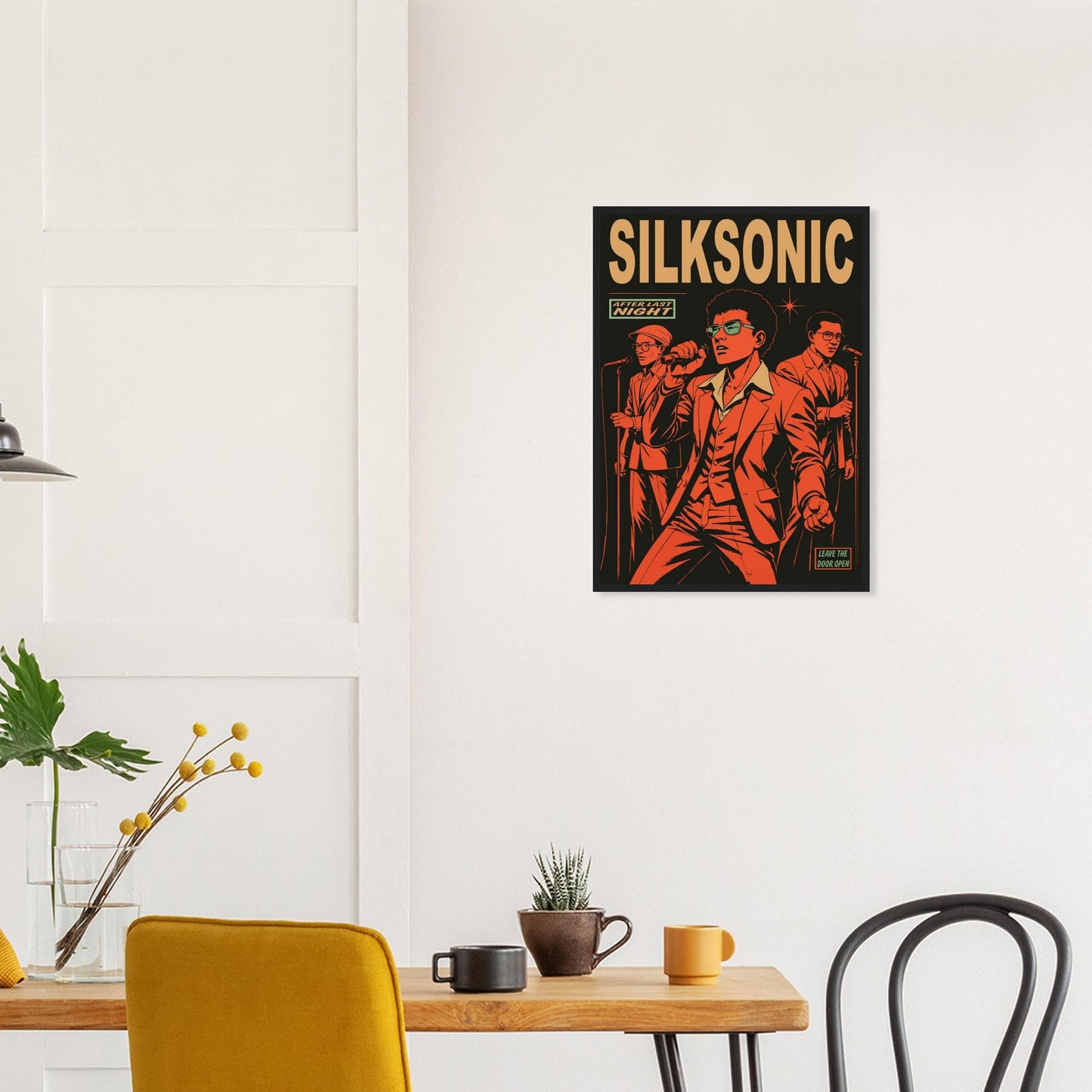 Silksonic Funk - Premium Matte Paper Wooden Framed Poster