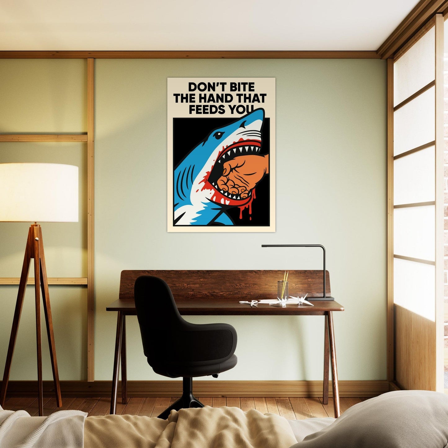 FEEDING TIME - Premium Matte Paper Poster