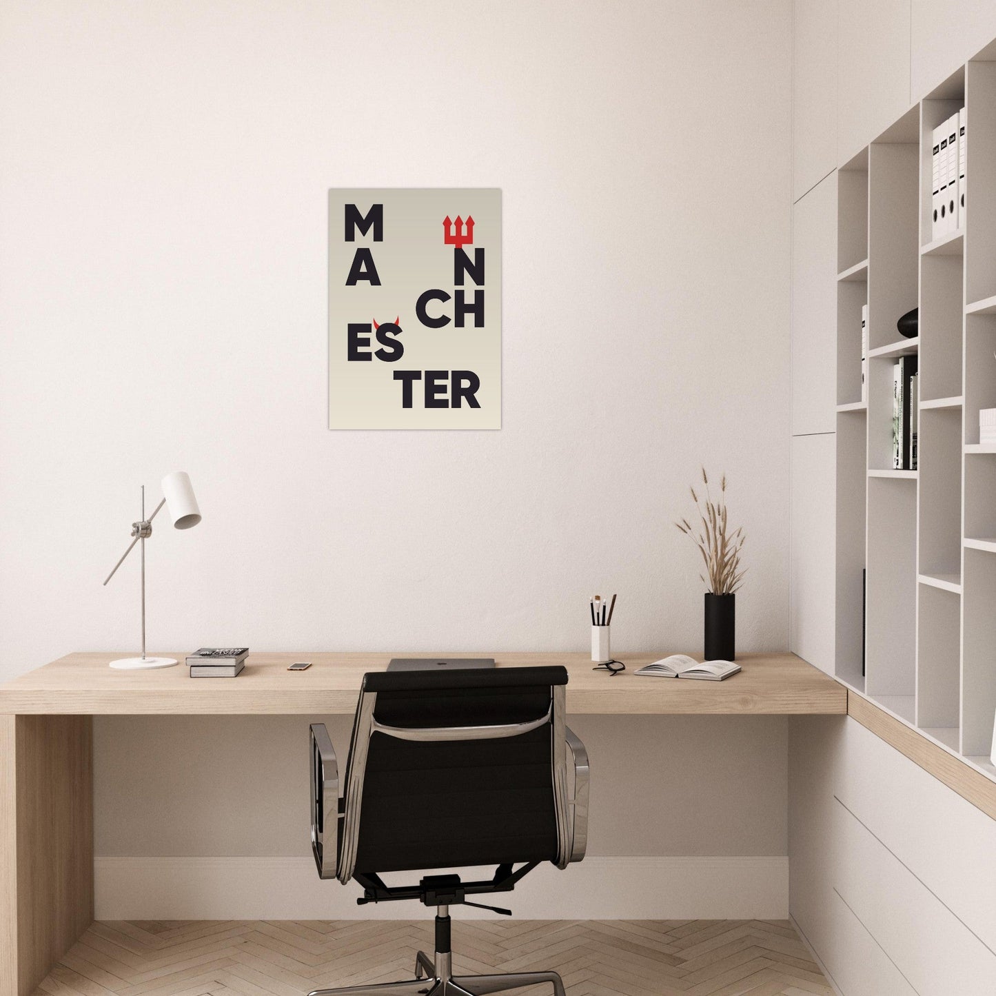 Cities/ Places 'Manchester' - Premium Matte Paper Poster