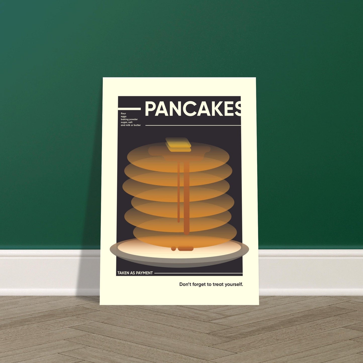 Pancakes - Premium Matte Paper Poster