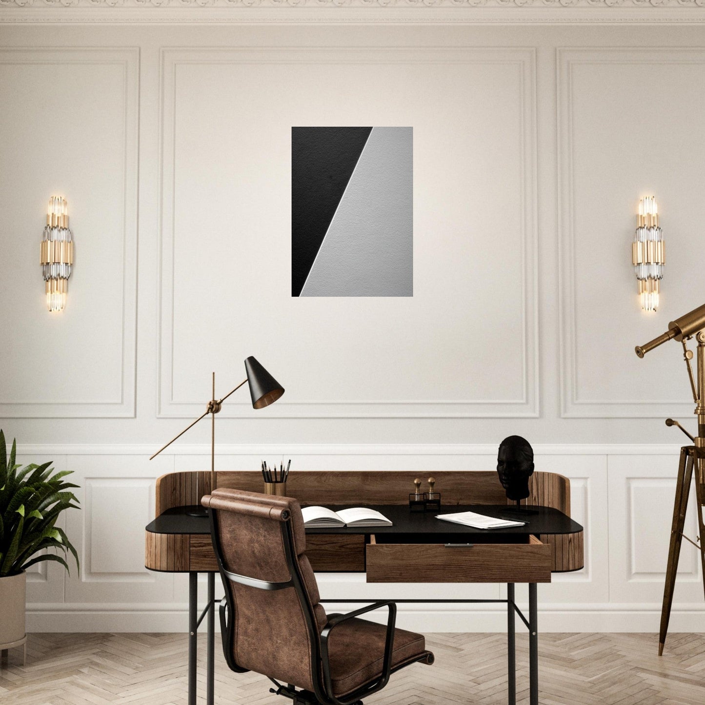 Smart 'Black & White' II - Premium Matte Paper Poster