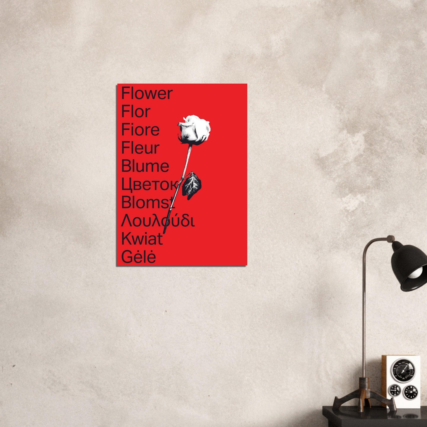 Ed Dickinson 'Flower' - Premium Matte Paper Poster