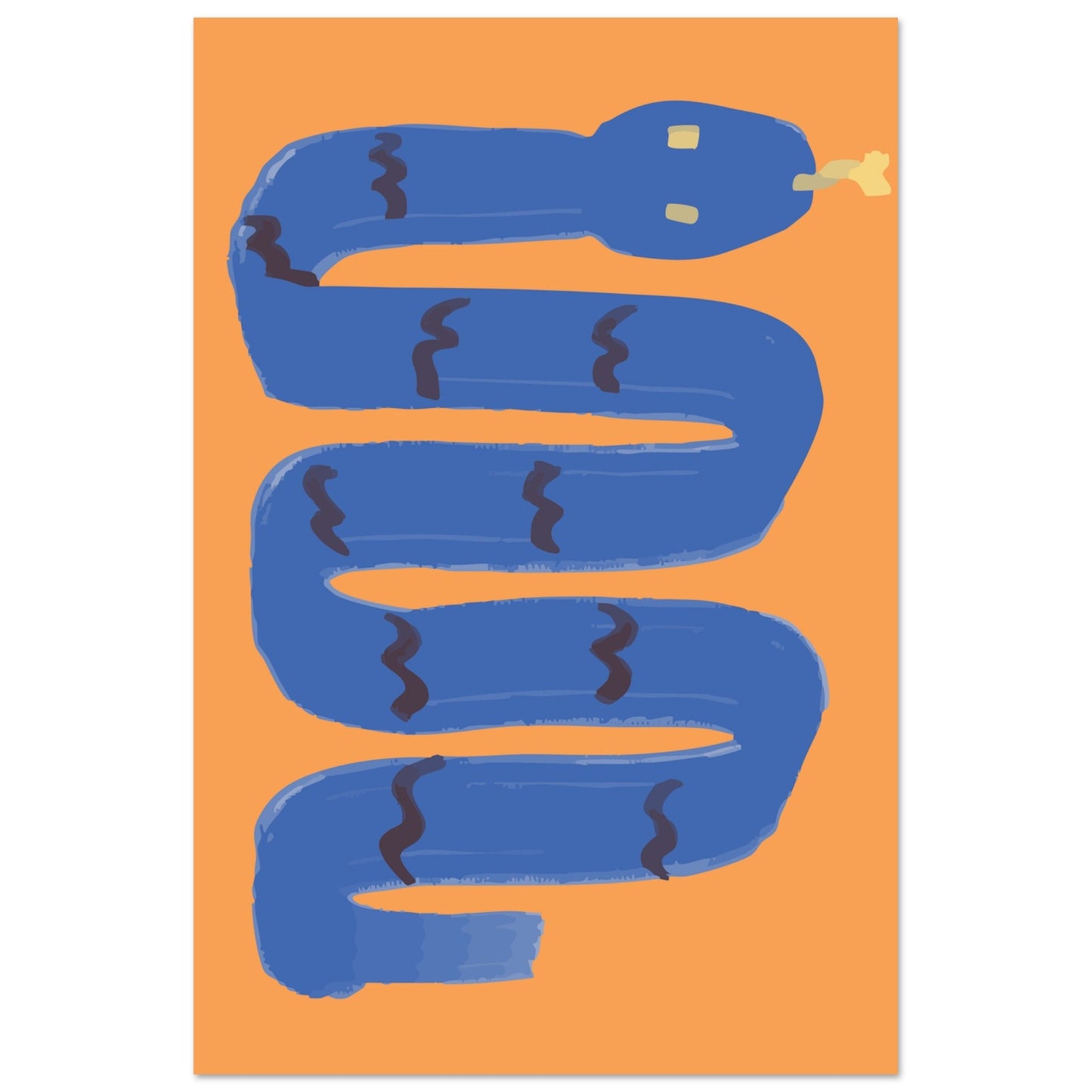 Animals 'I'm a Snake' - Premium Matte Paper Poster
