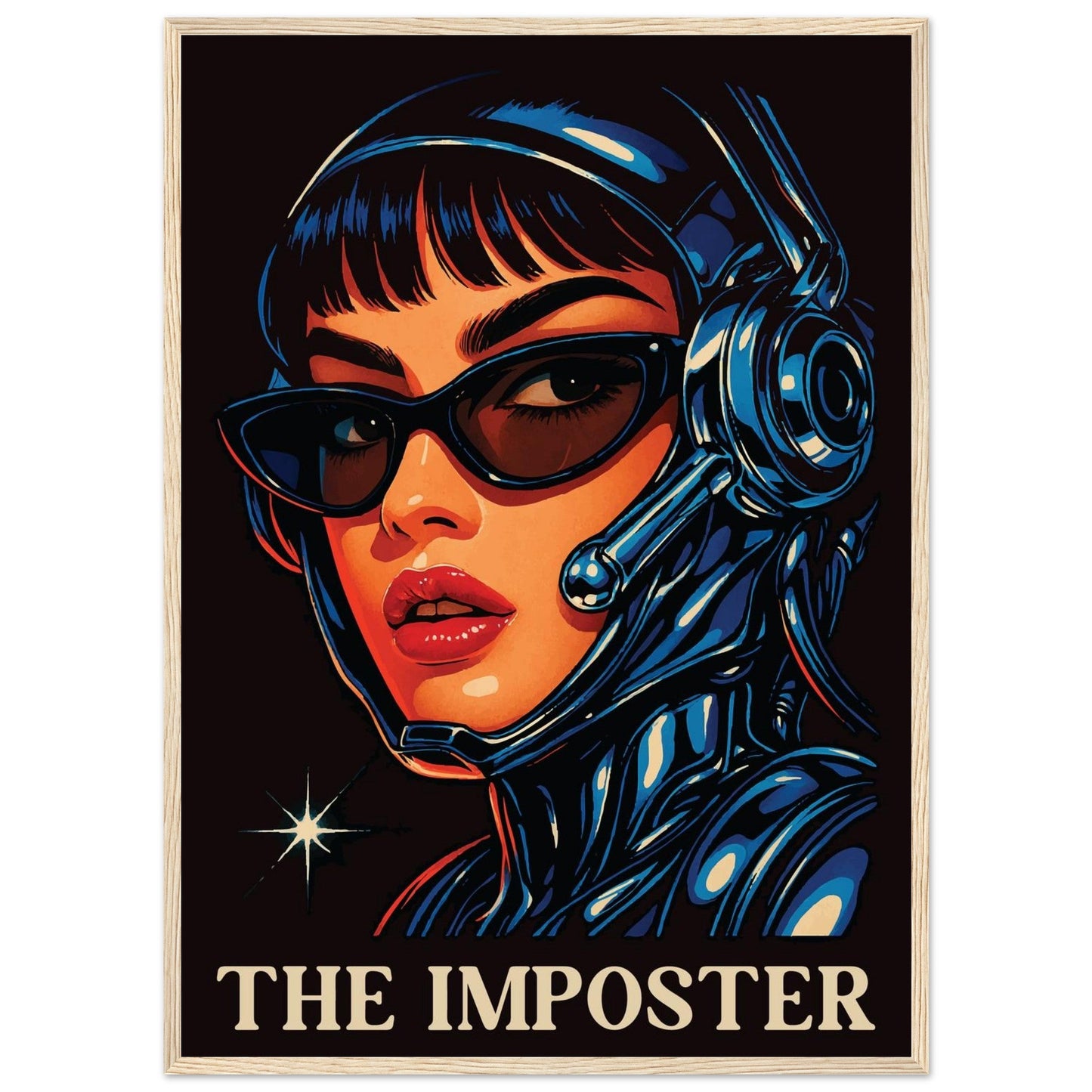 The Imposter   - Premium Matte Paper Wooden Framed Poster