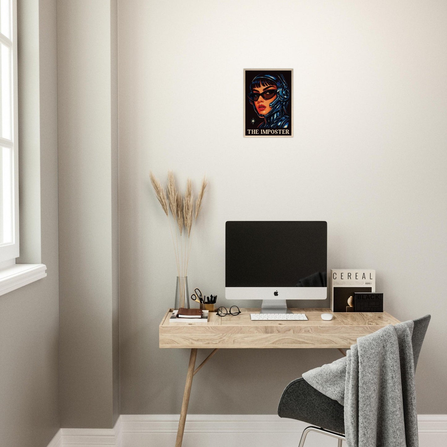 The Imposter   - Premium Matte Paper Wooden Framed Poster