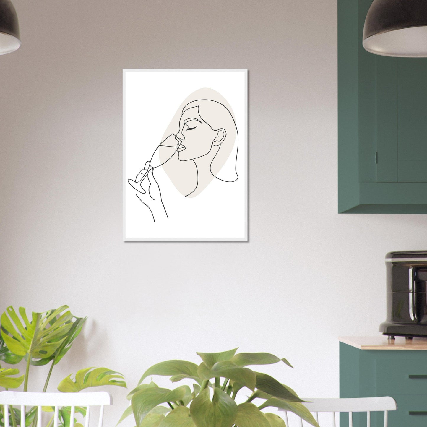 Prosecco - Premium Matte Paper Wooden Framed Poster