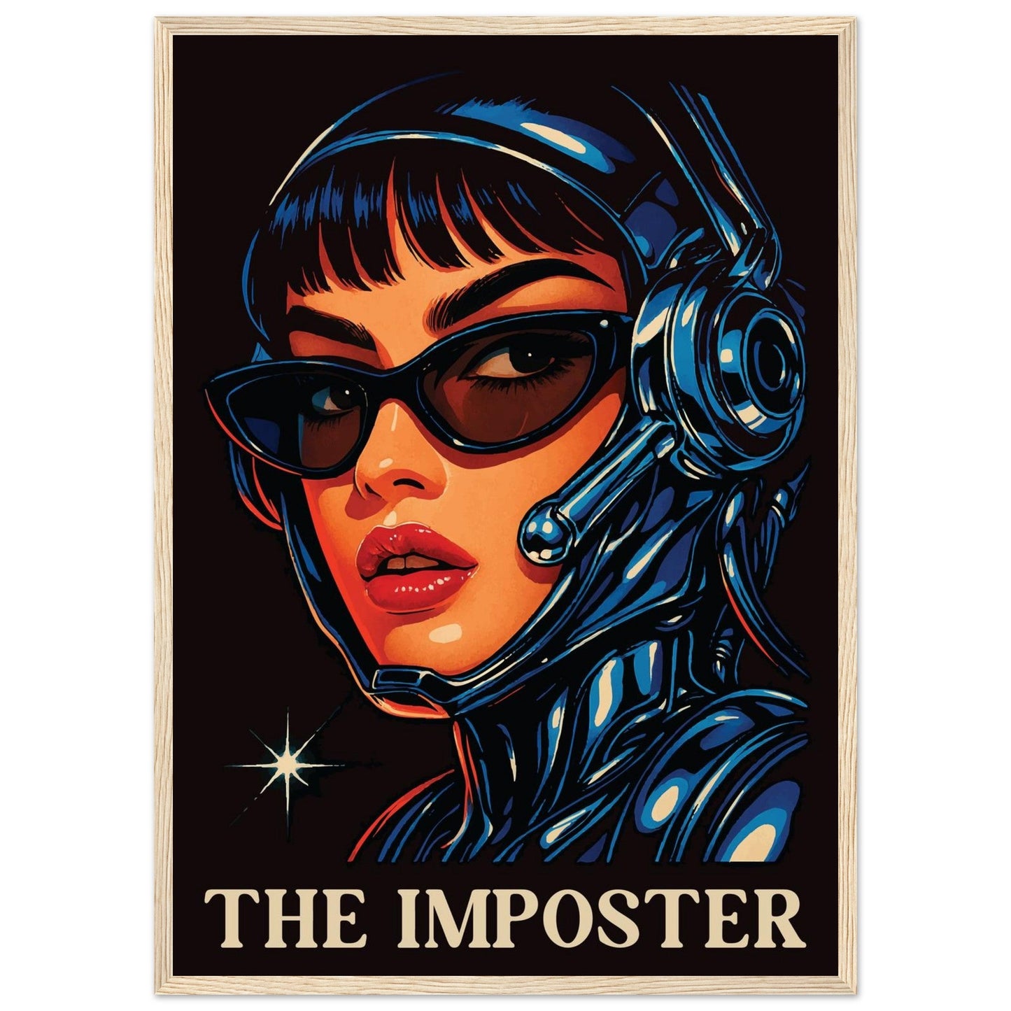 The Imposter   - Premium Matte Paper Wooden Framed Poster