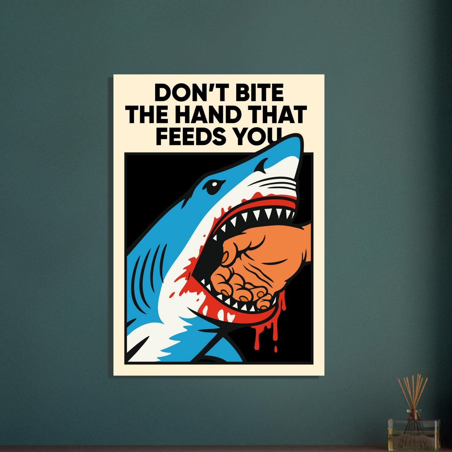 FEEDING TIME - Premium Matte Paper Poster