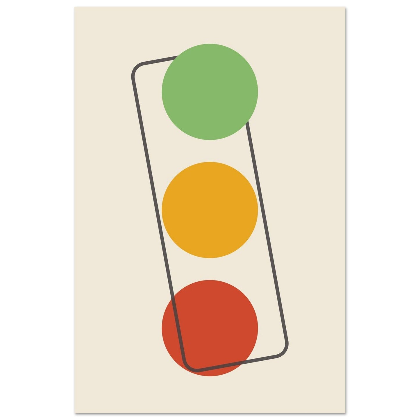 Sign 'The Lights' - Premium Matte Paper Poster