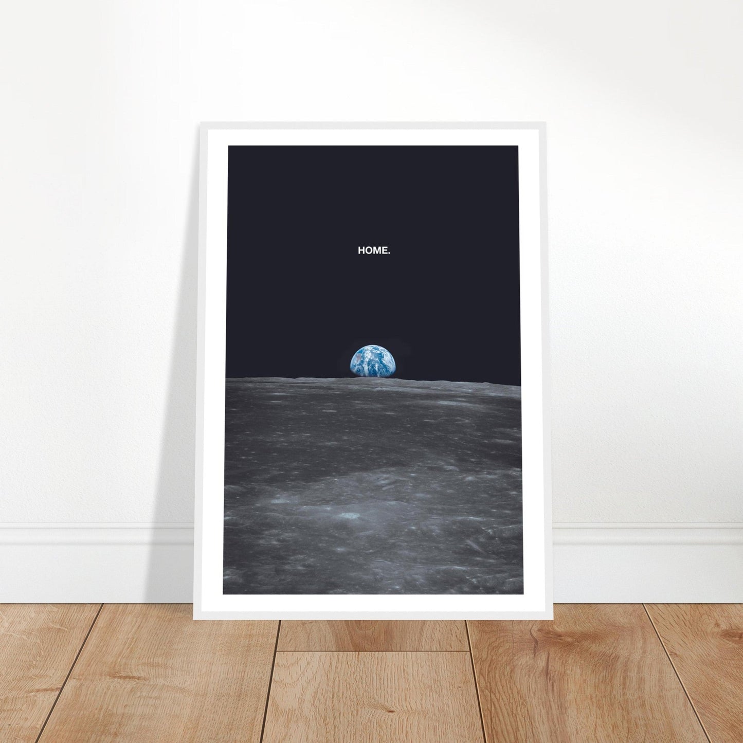 Ed Dickinson 'HOME' - Premium Matte Paper Wooden Framed Poster