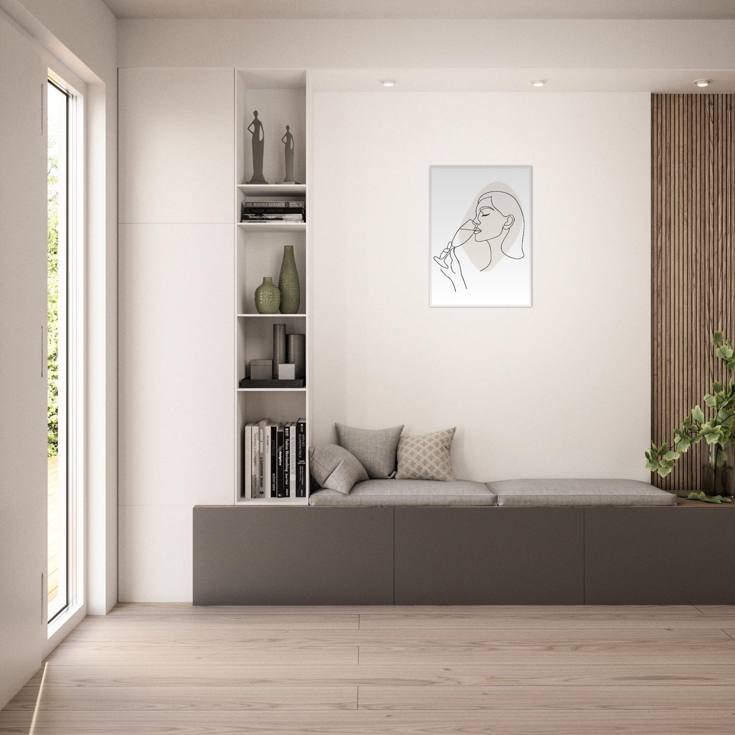 Prosecco - Premium Matte Paper Wooden Framed Poster