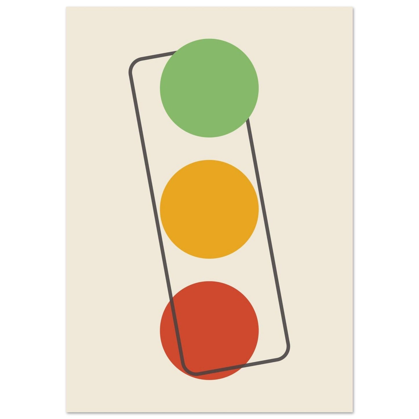 Sign 'The Lights' - Premium Matte Paper Poster