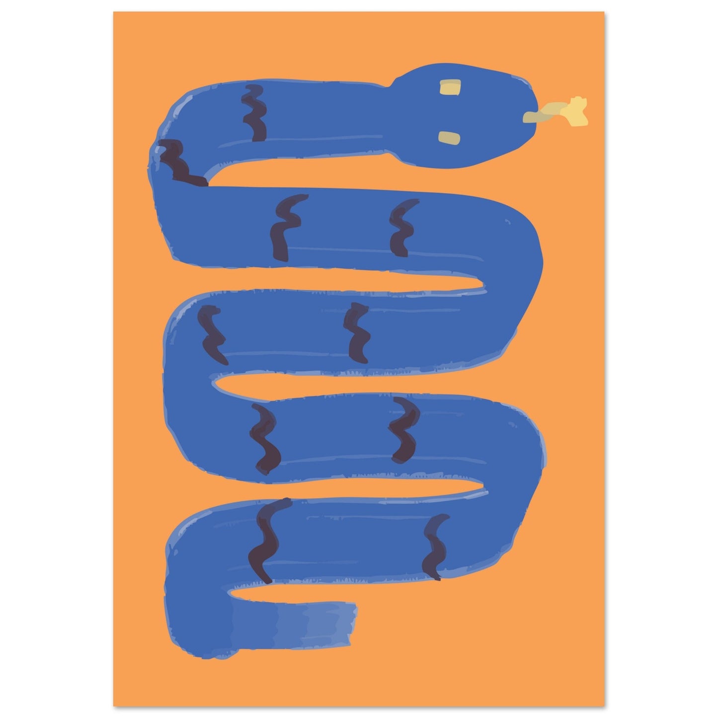 Animals 'I'm a Snake' - Premium Matte Paper Poster