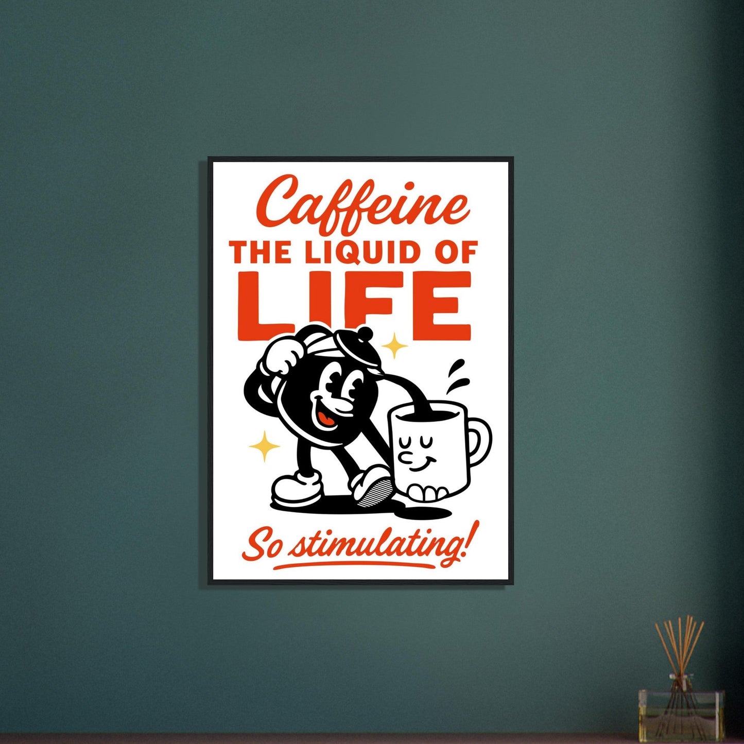 The Liquid Of Life - Premium Matte Paper Wooden Framed Poster