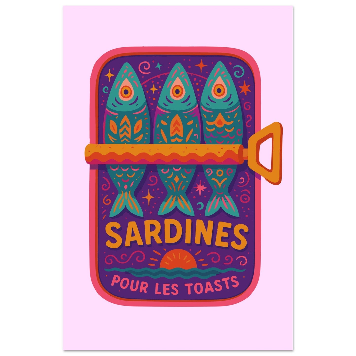Food 'Sardines' - Premium Matte Paper Poster