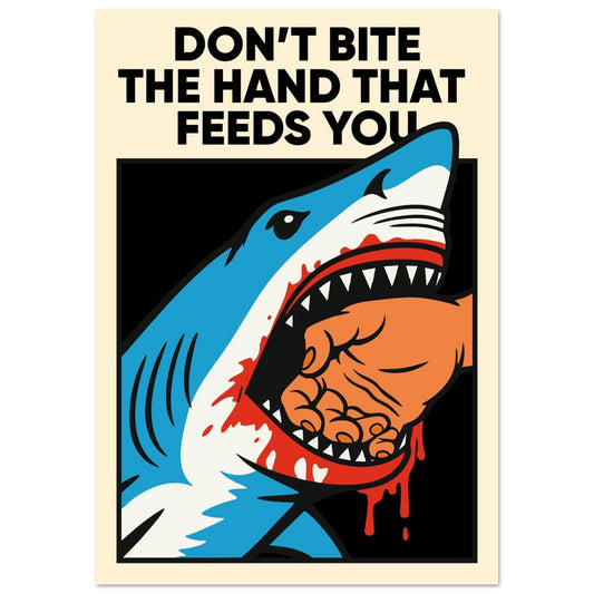 FEEDING TIME - Premium Matte Paper Poster