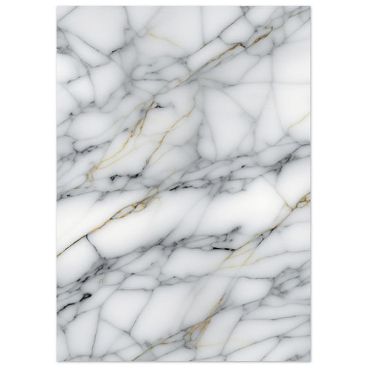 Marble 'Grey' - Premium Matte Paper Poster