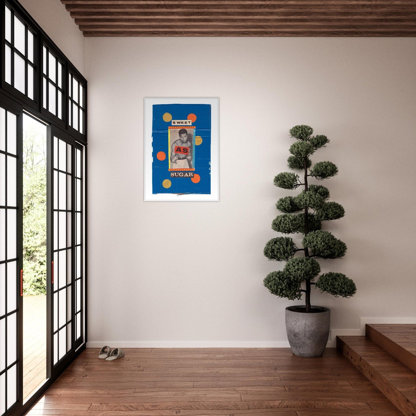 Ed Dickinson 'Sweet as Sugar' - Premium Matte Paper Wooden Framed Poster