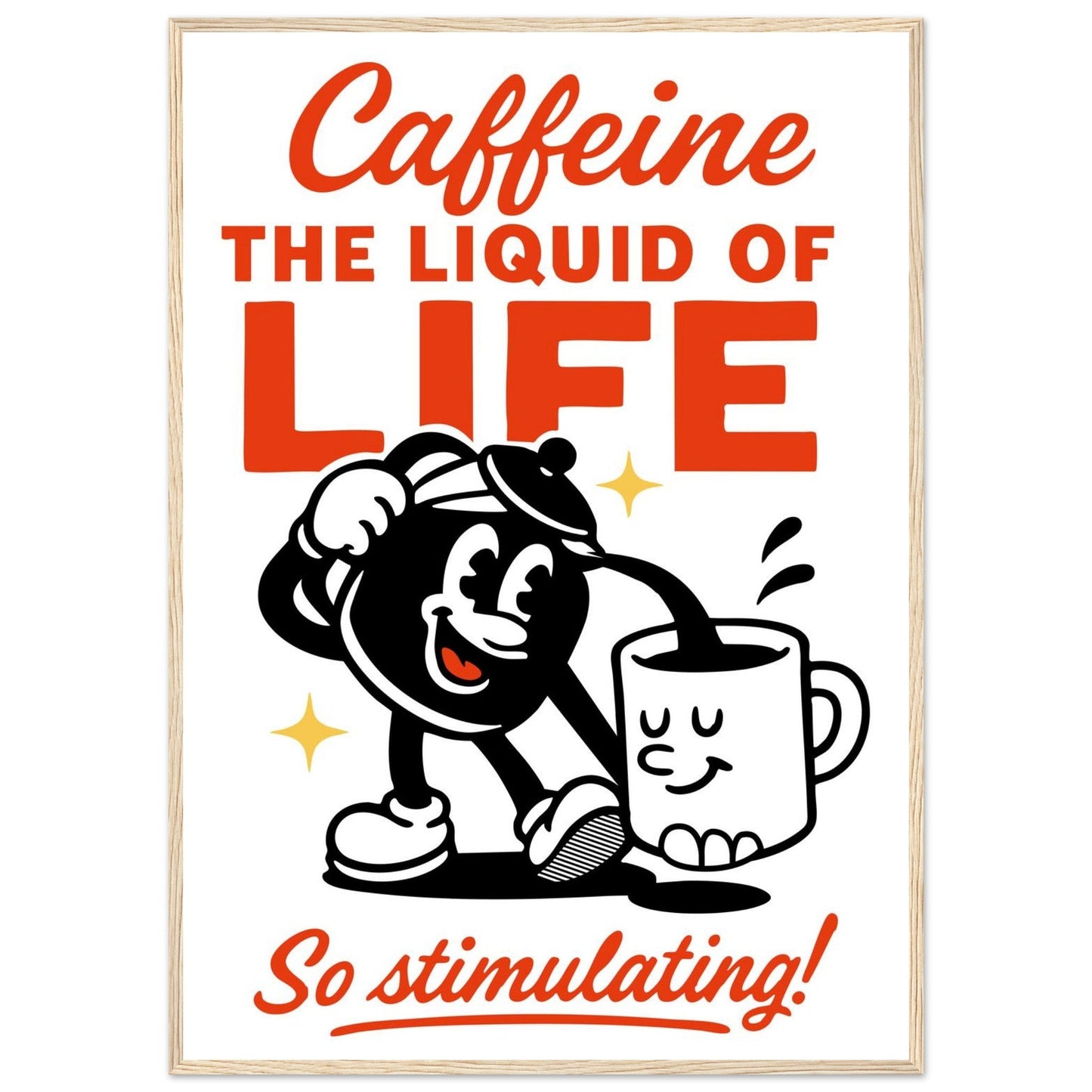 The Liquid Of Life - Premium Matte Paper Wooden Framed Poster