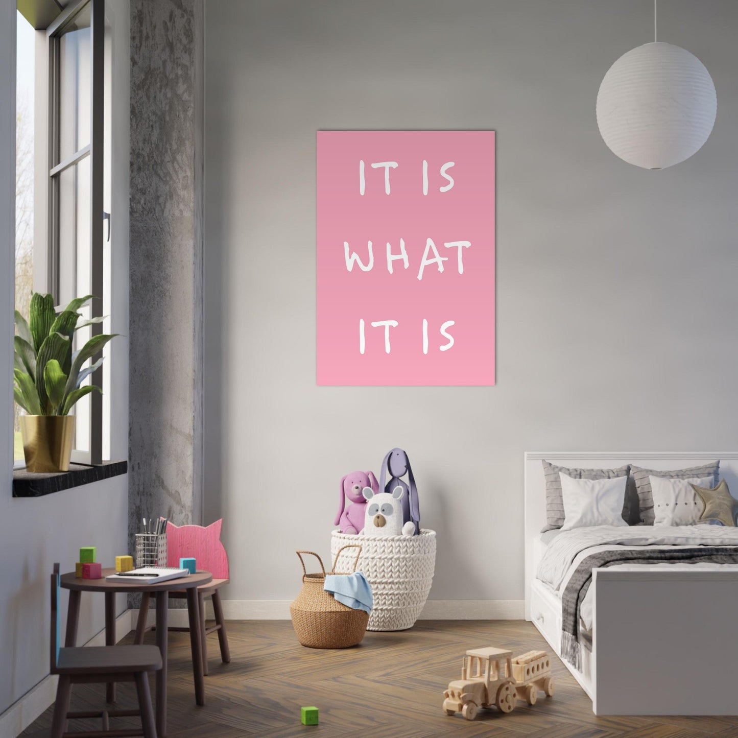 It is what it is - Premium Matte Paper Poster