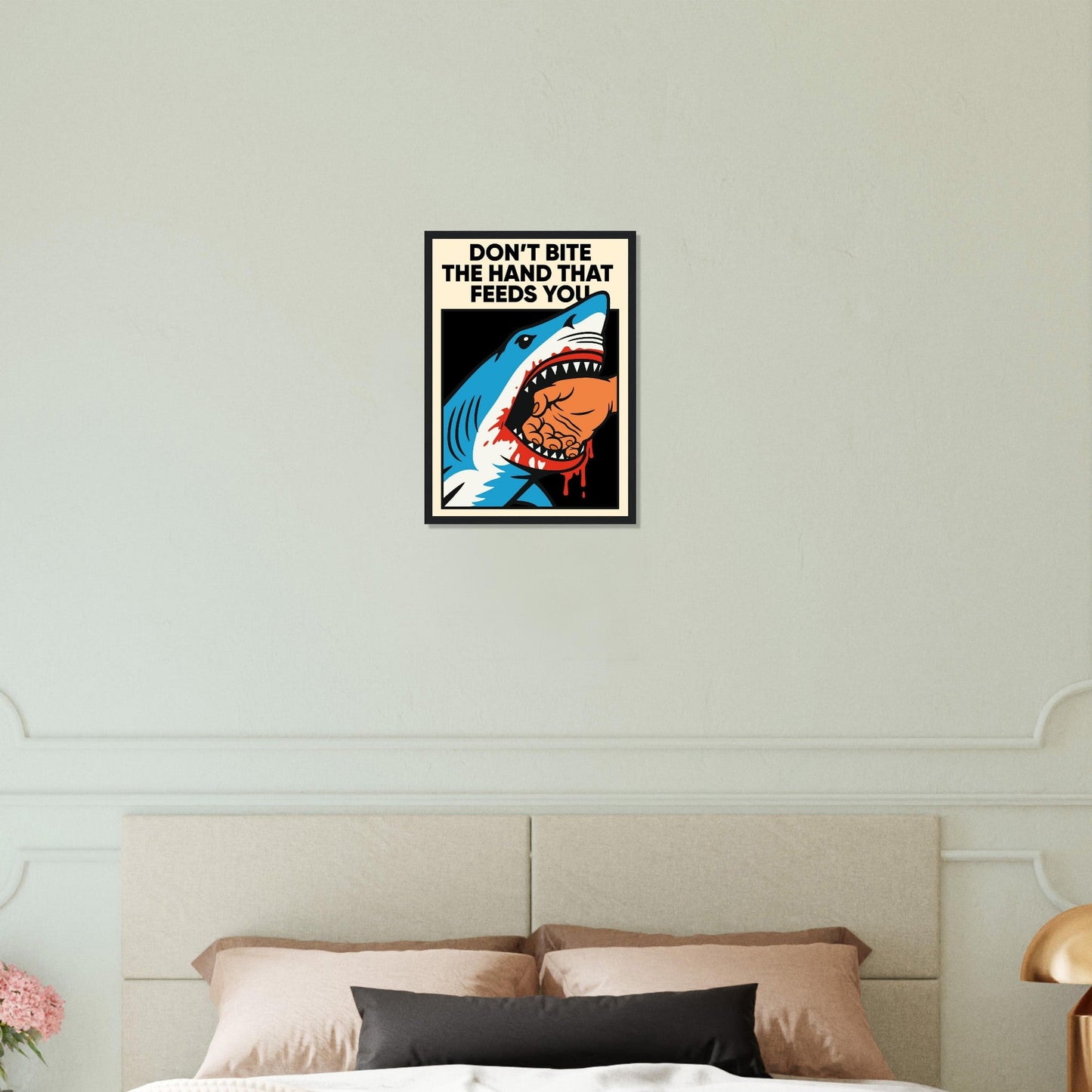 FEEDING TIME - Premium Matte Paper Wooden Framed Poster