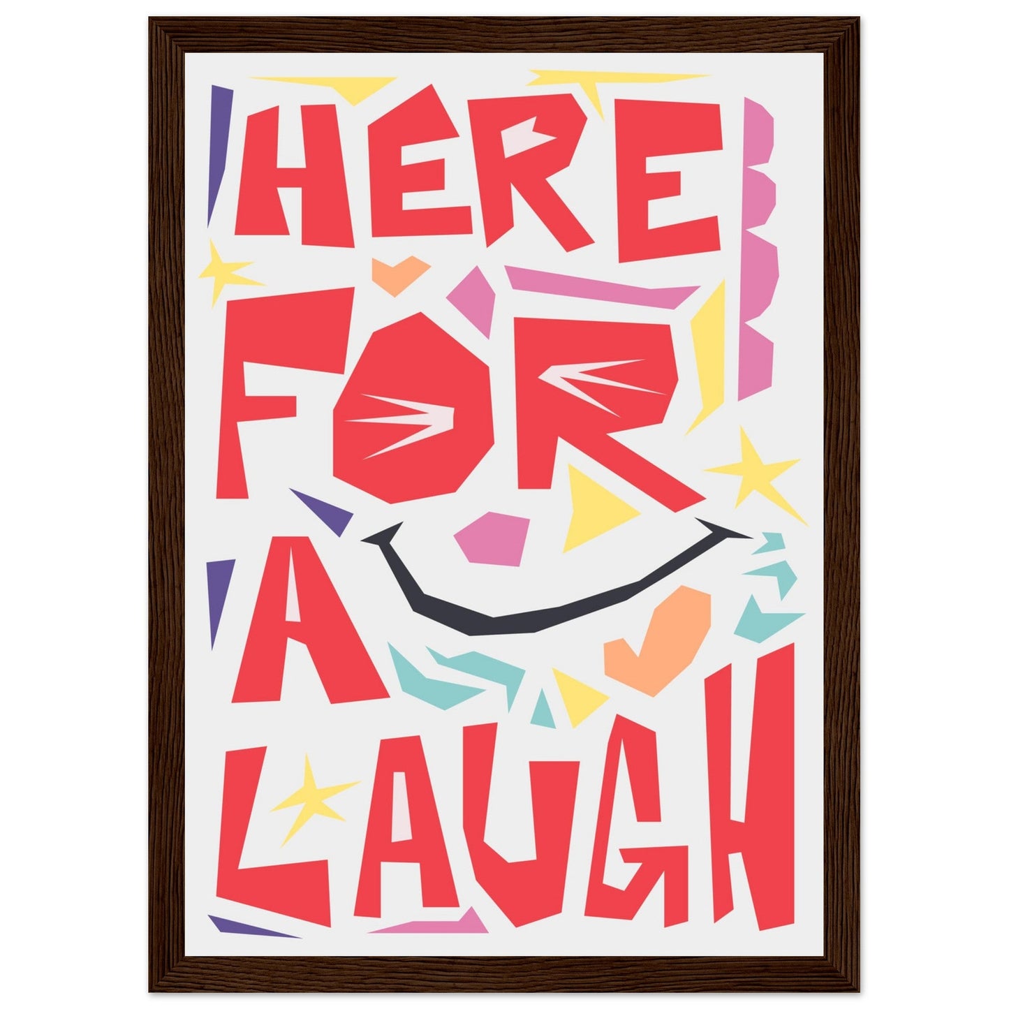 Premium Matte Paper Wooden Framed Poster