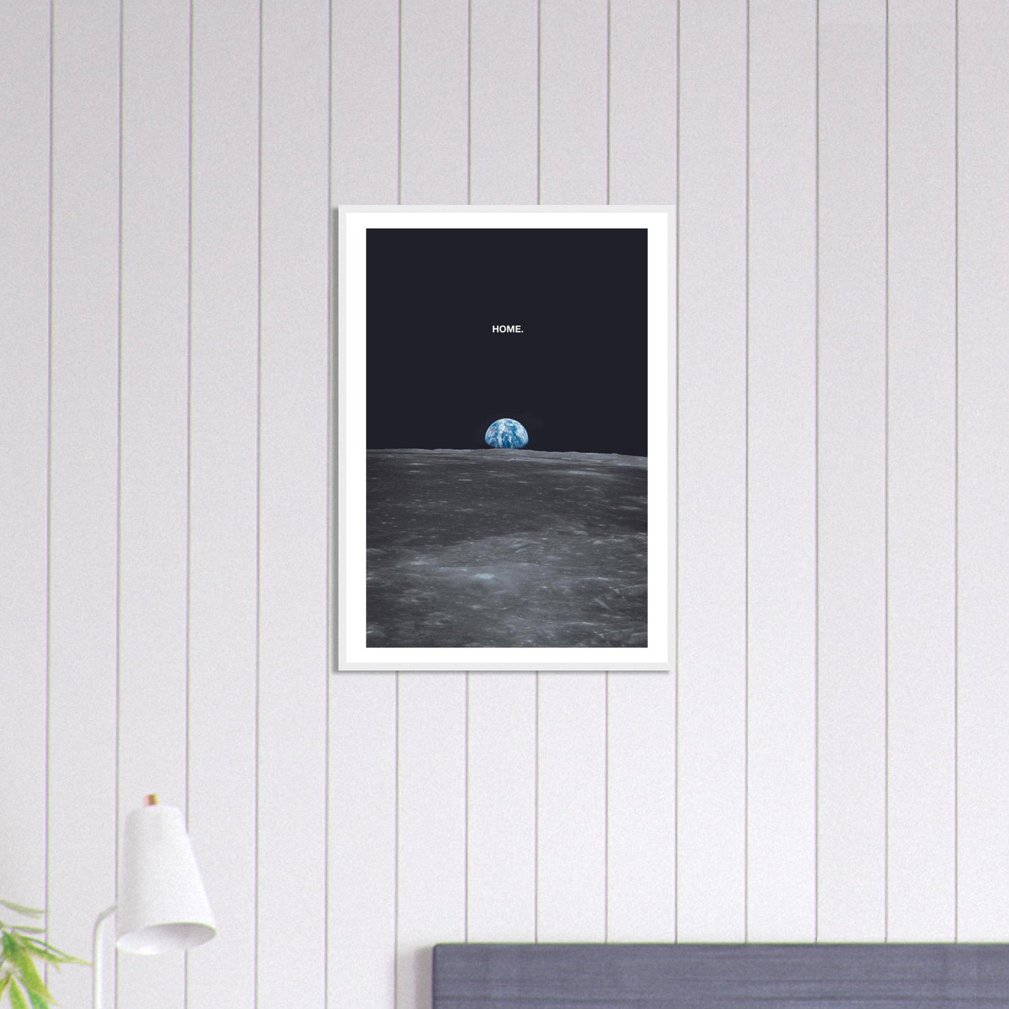 Ed Dickinson 'HOME' - Premium Matte Paper Wooden Framed Poster