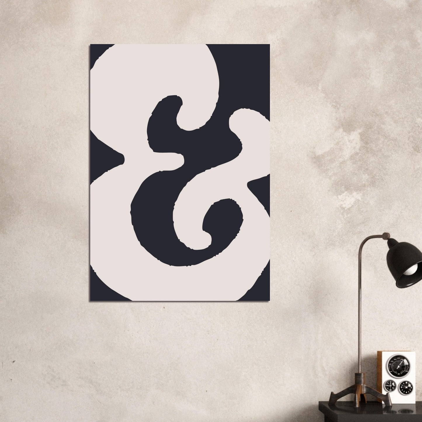 Sign '&' - Premium Matte Paper Poster