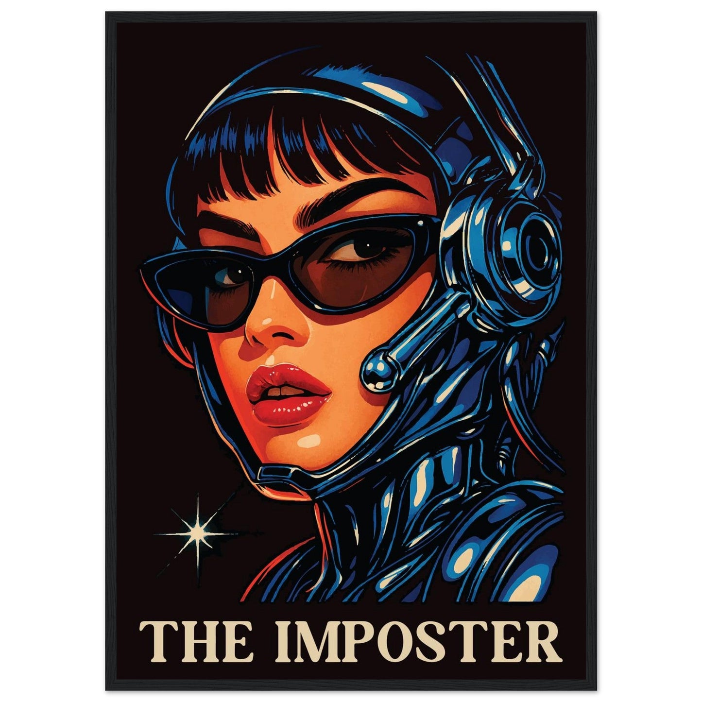 The Imposter   - Premium Matte Paper Wooden Framed Poster